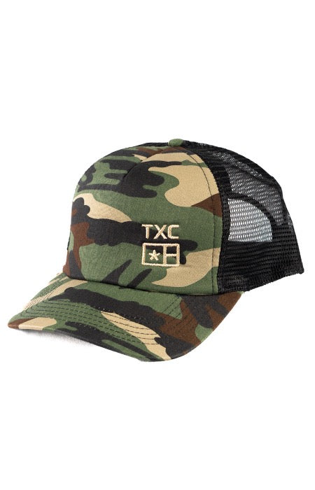 TXC Camo Trucker Hat
