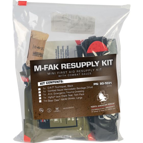 
                  
                    North American Rescue - M-FAK Resupply Kit
                  
                